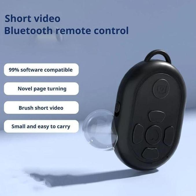 GRASSSTEKNO Remot Kontrol Selfie Bluetooth Universal
