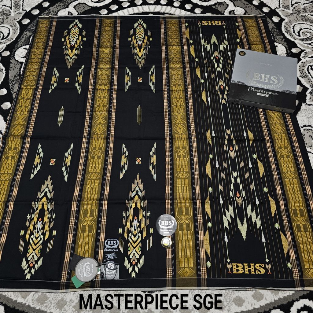 SARUNG BHS MASTERPIECE (SGE, SGH, SGA, SIC, SIL) GOLD & SILVER