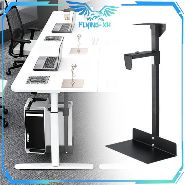 Bracket CPU Komputer Bawah Meja Tray CPU Komputer Universal Rak CPU Komputer Stand CPU Komputer Rak 