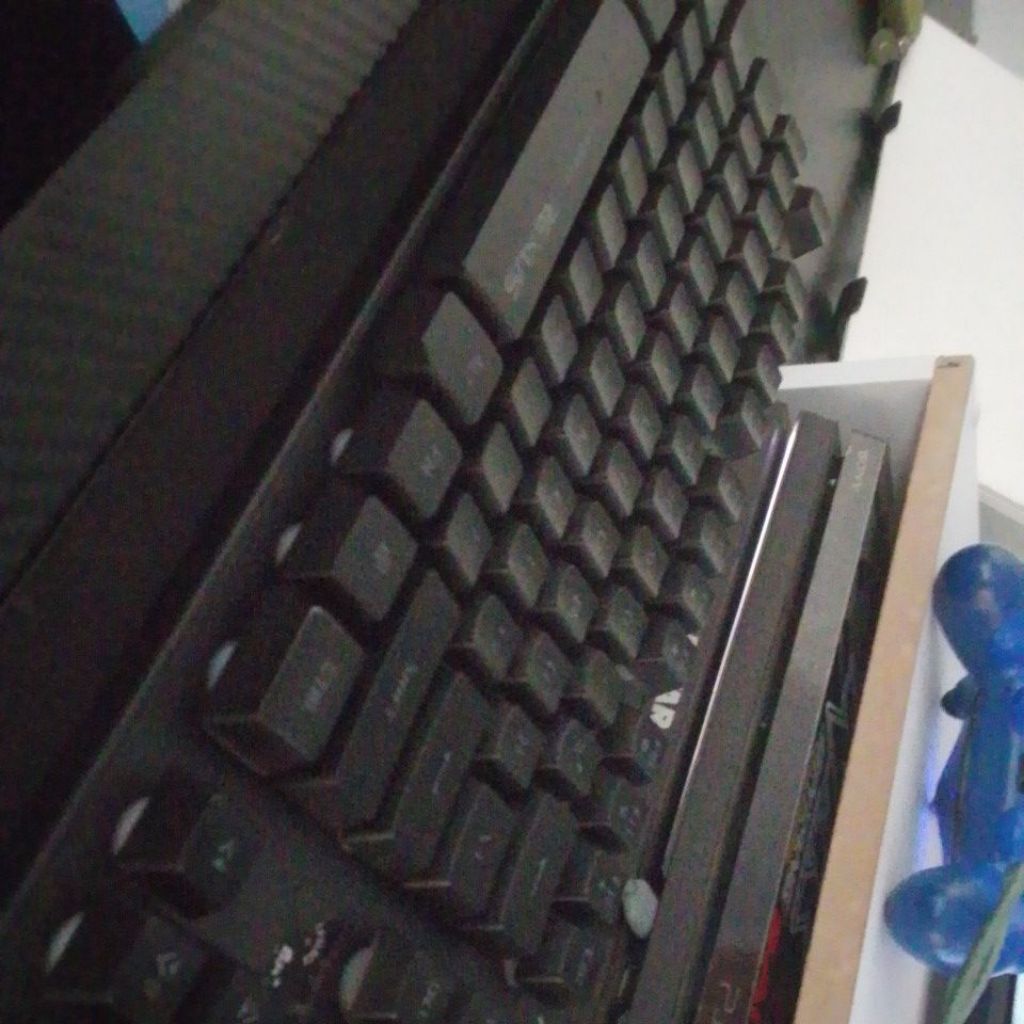 Keyboard REXUS kabel warna hitam /SECOND