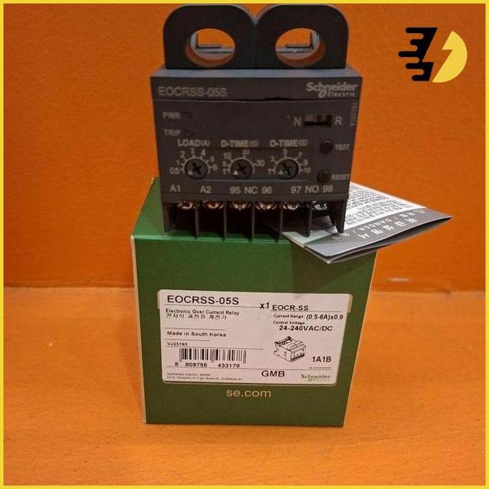 Eocr Eocrss-05S 0.5-6A Coil 24-240Vac/Dc Schneider Original Termurah