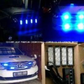 STROBO Polisi Jepit Grill 4DH 4 led