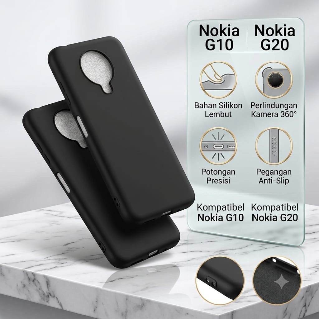 Soft Case Nokia G10 / G20 / 6.3 casing hp Nokia G20 / G10