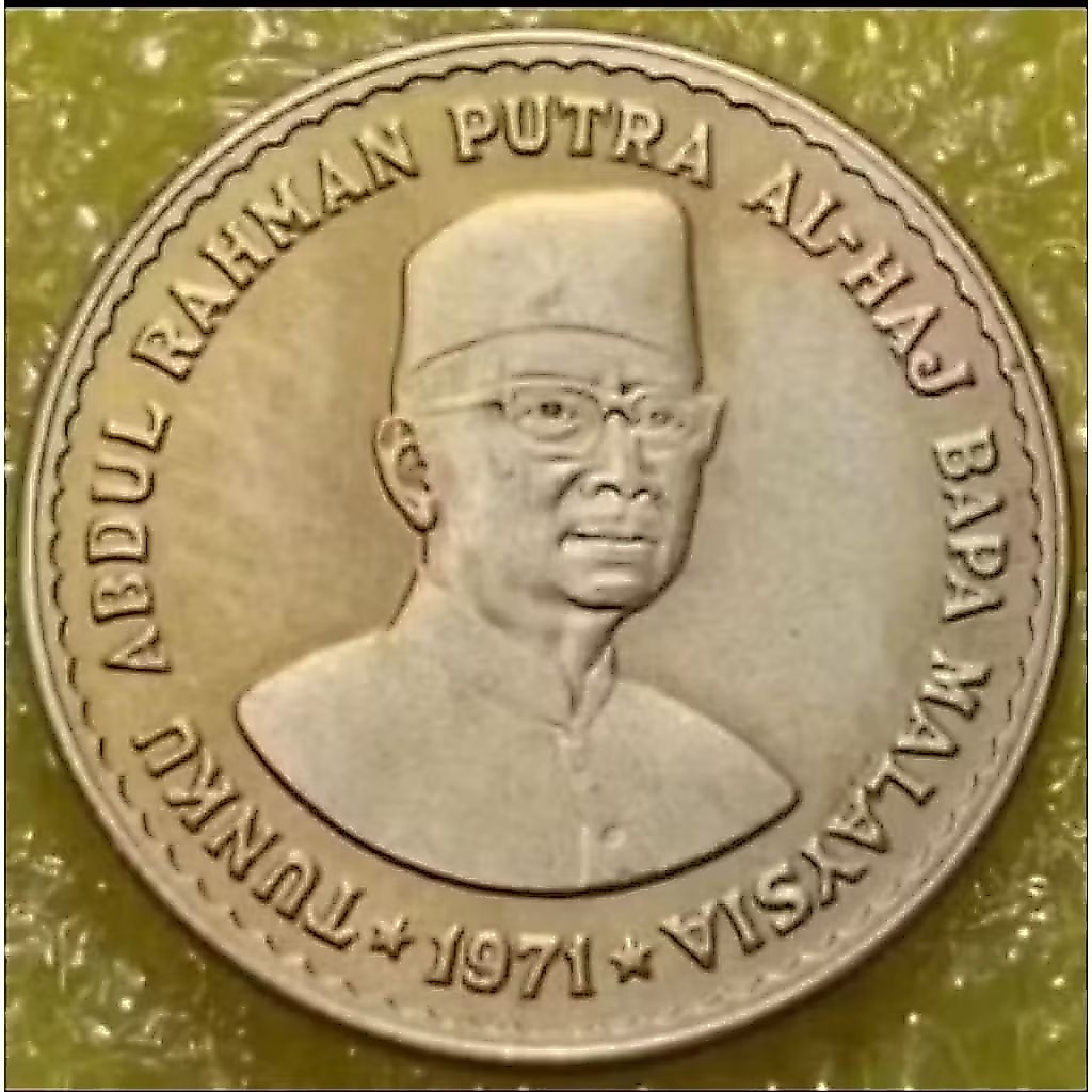 Koin 100 Ringgit Malaysia 1971