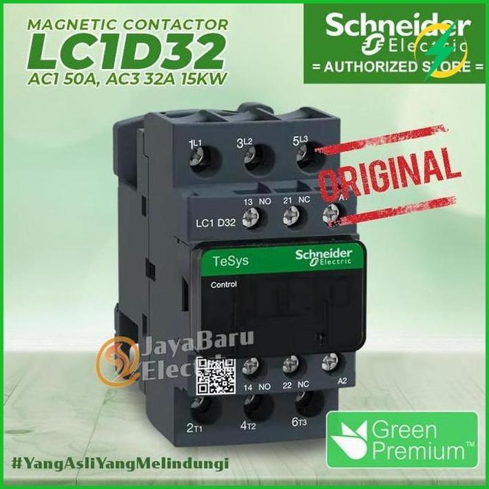 Schneider Kontaktor Contactor Lc1D32 24V 42V 48V 110V 220V 380V Lc1D32B7 Lc1D32D7 Lc1D32E7 Lc1D32F7 