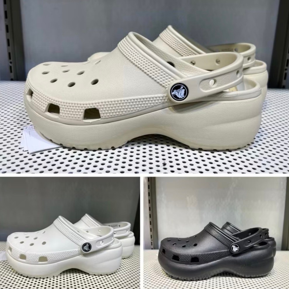 Crocs Classic Platform Clog / Crocs Platform Clog Woman / Crocs wanita / sandal Wanita Crocs Platfor