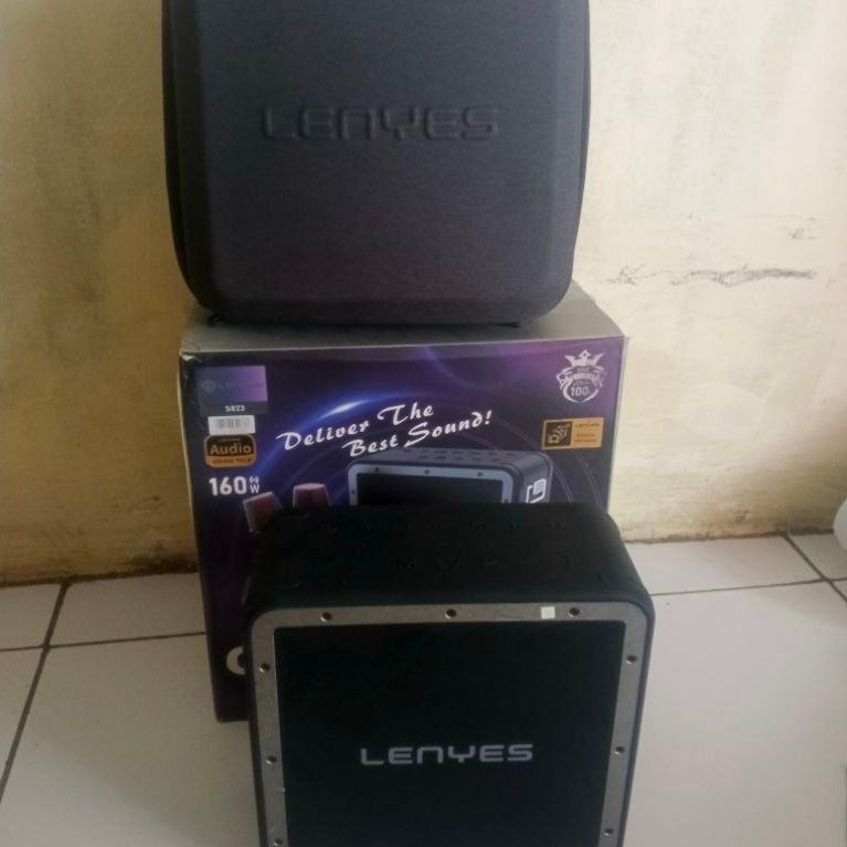 speaker bluetooth lenyes S823 original