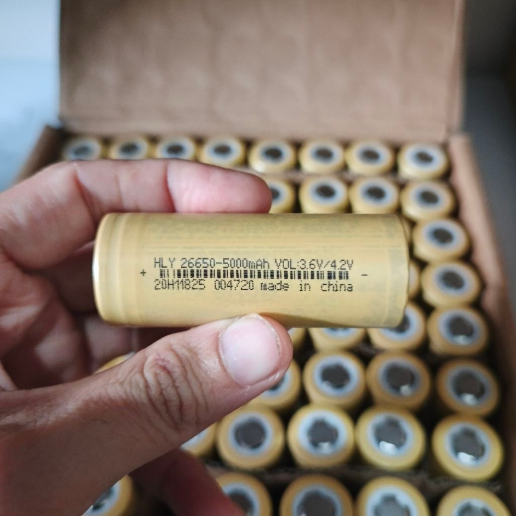Baterai HLY 26650 5000 mAh Grade A