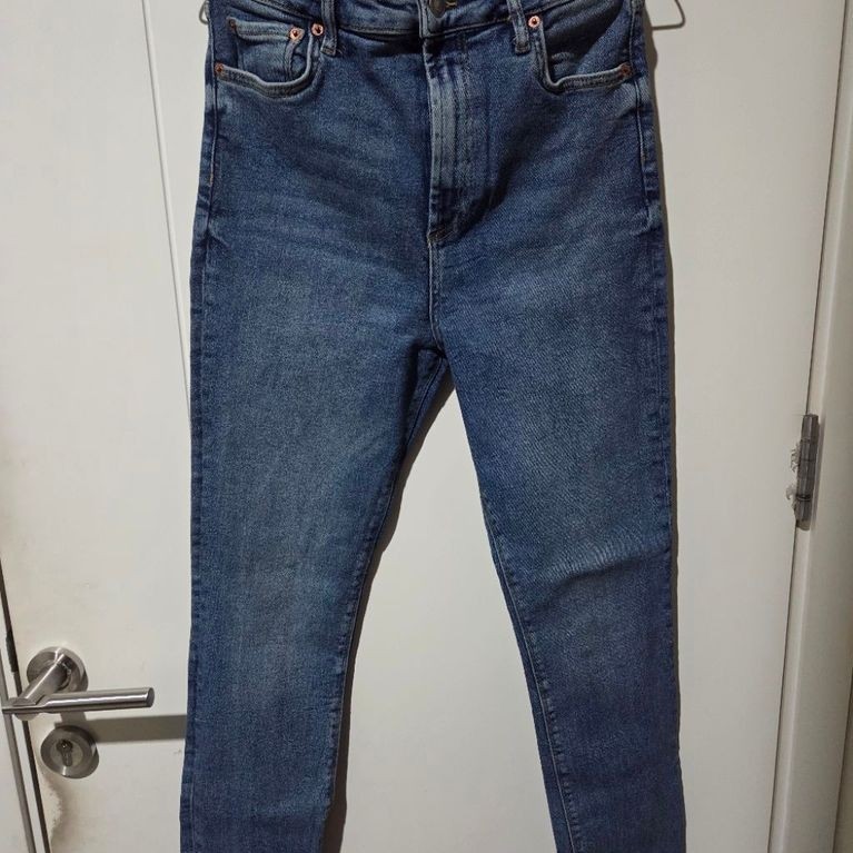 PRELOVED ZARA SKINNY JEANS CELANA SECOND WANITA HIGH WAIST BAGUS MURAH ORIGINAL