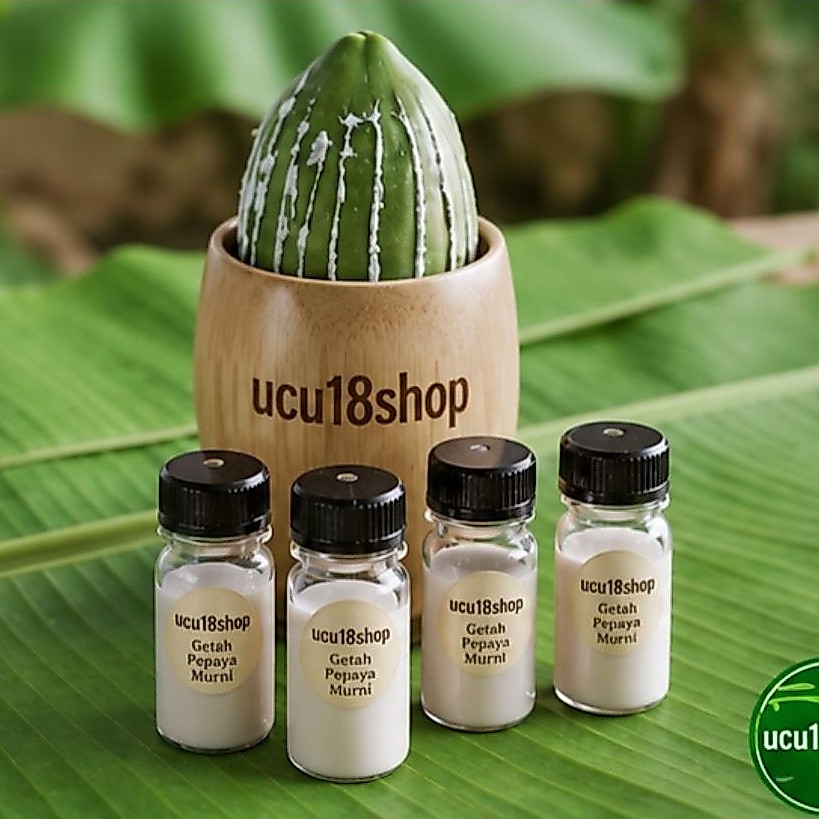 Getah pepaya isi 100ml alami dadakan - us