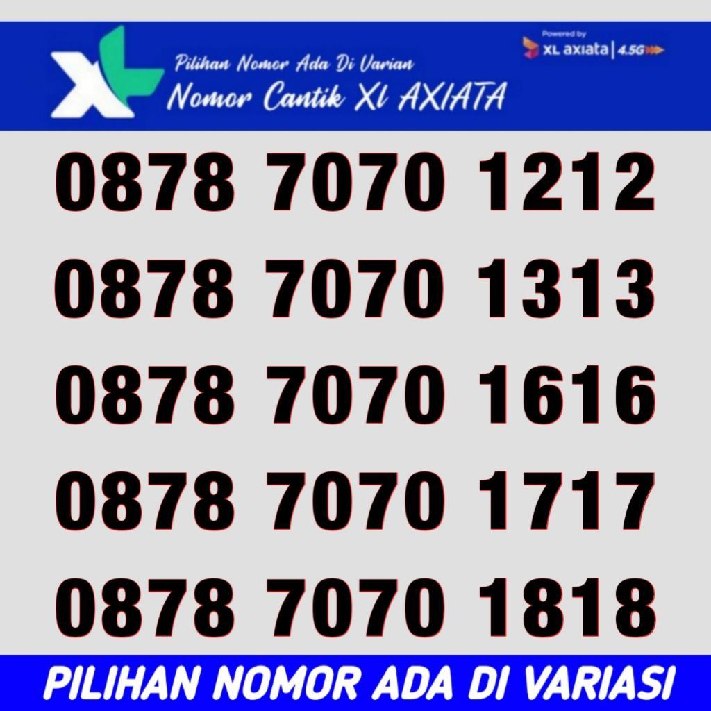 Kartu Perdana Nomor Cantik Xl Axiata - 10 Digit - 11 Digit - 12 Digit - Murah - 8999 8899 8889 8989