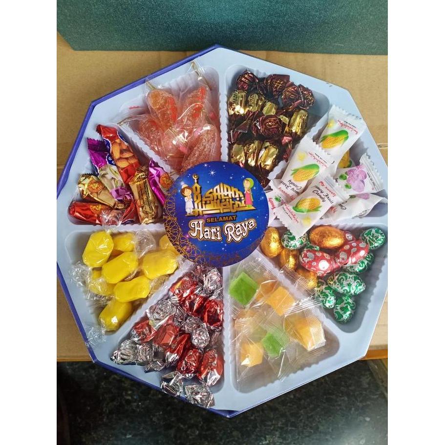 Permen Lebaran / Aneka Permen Segi Enam / Permen Aneka Rasa 500Gr
