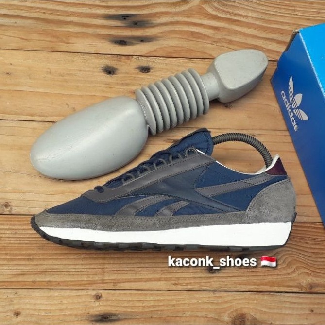 SEPATU SNEAKERS CASUAL REEBOK AZTEC NAVY BLUE ORIGINAL