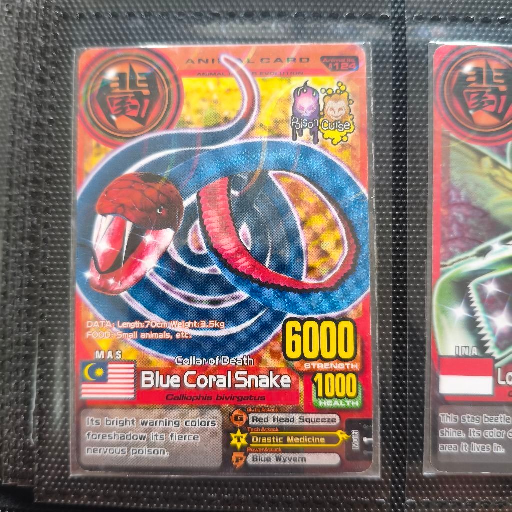 Animal Kaiser Blue Coral Snake Evo 3