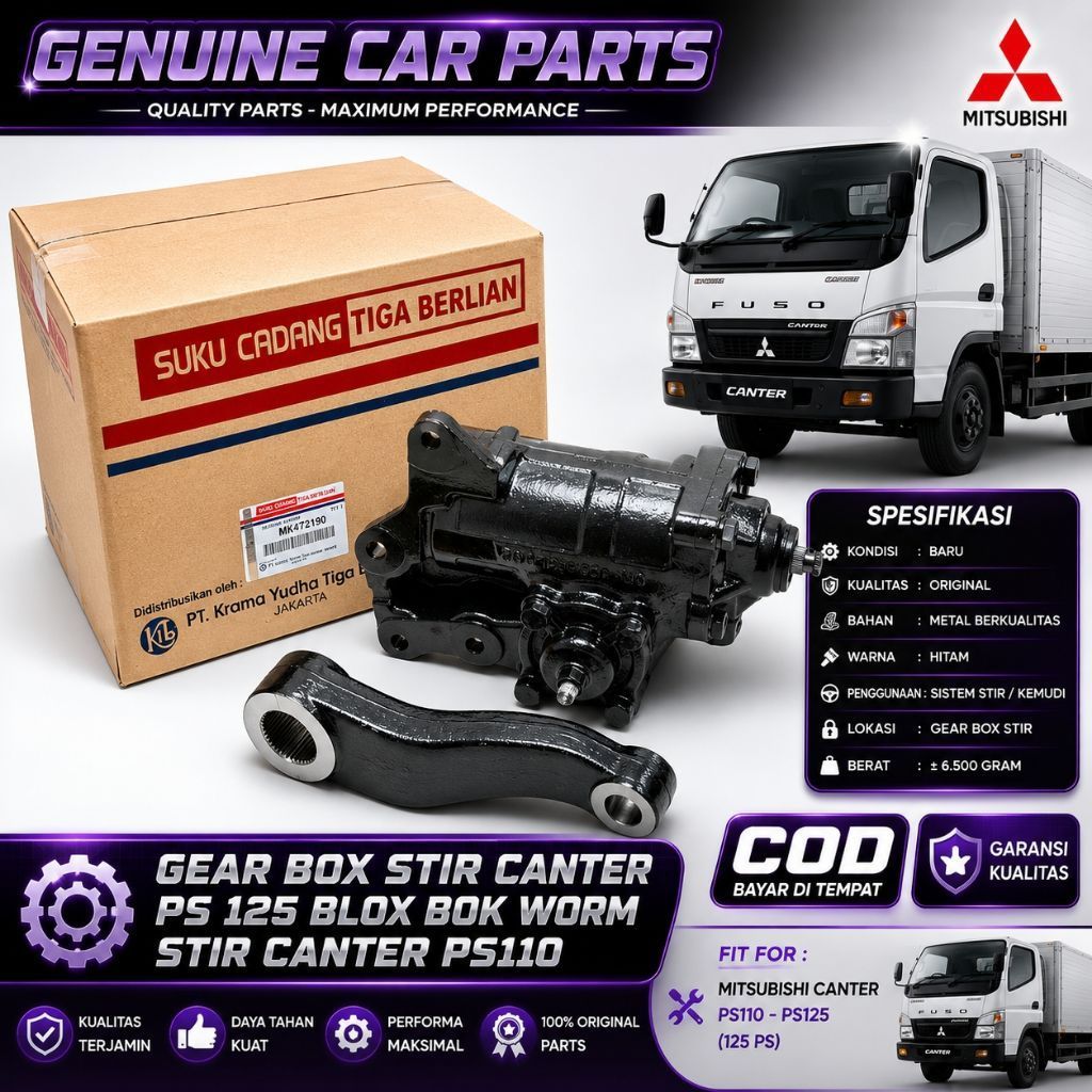 GEAR BOX STIR CANTER PS125 BLOX BOK WORM STIR CANTER PS110 ORIGINAL