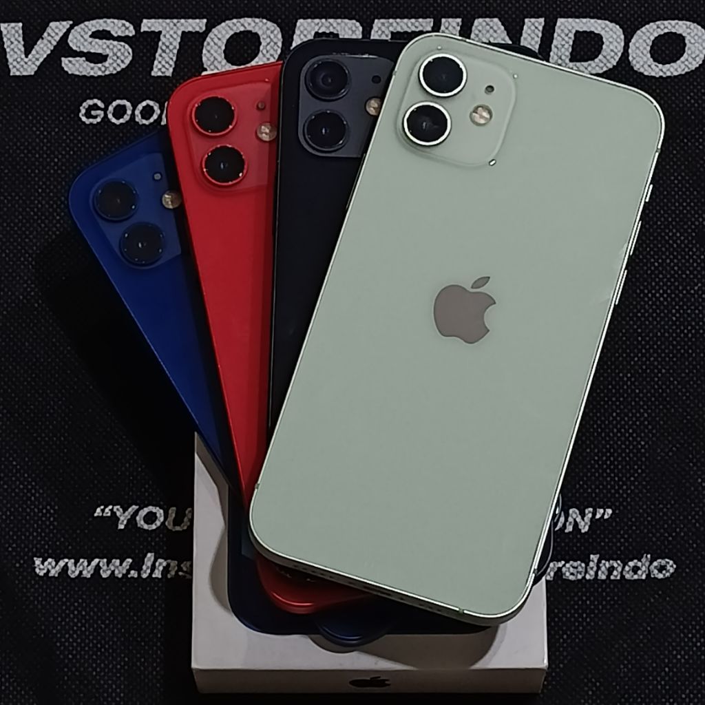 iPhone 12 64 GB Garansi Resmi iBox Indonesia Second Bekas Original
