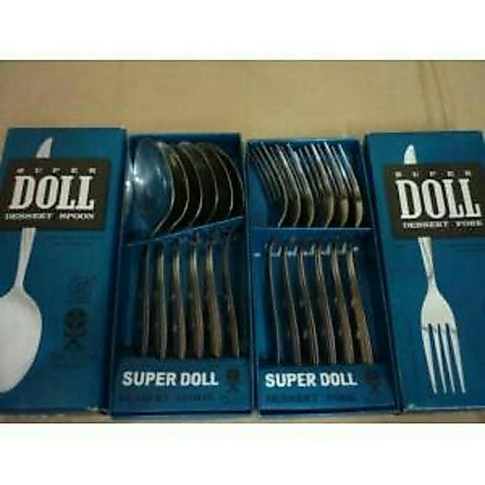 Sendok Garpu Minimalis Doll: Sendok Garpu Super Doll Sendok Garpu Praktis Dan Berkualitas / Cod