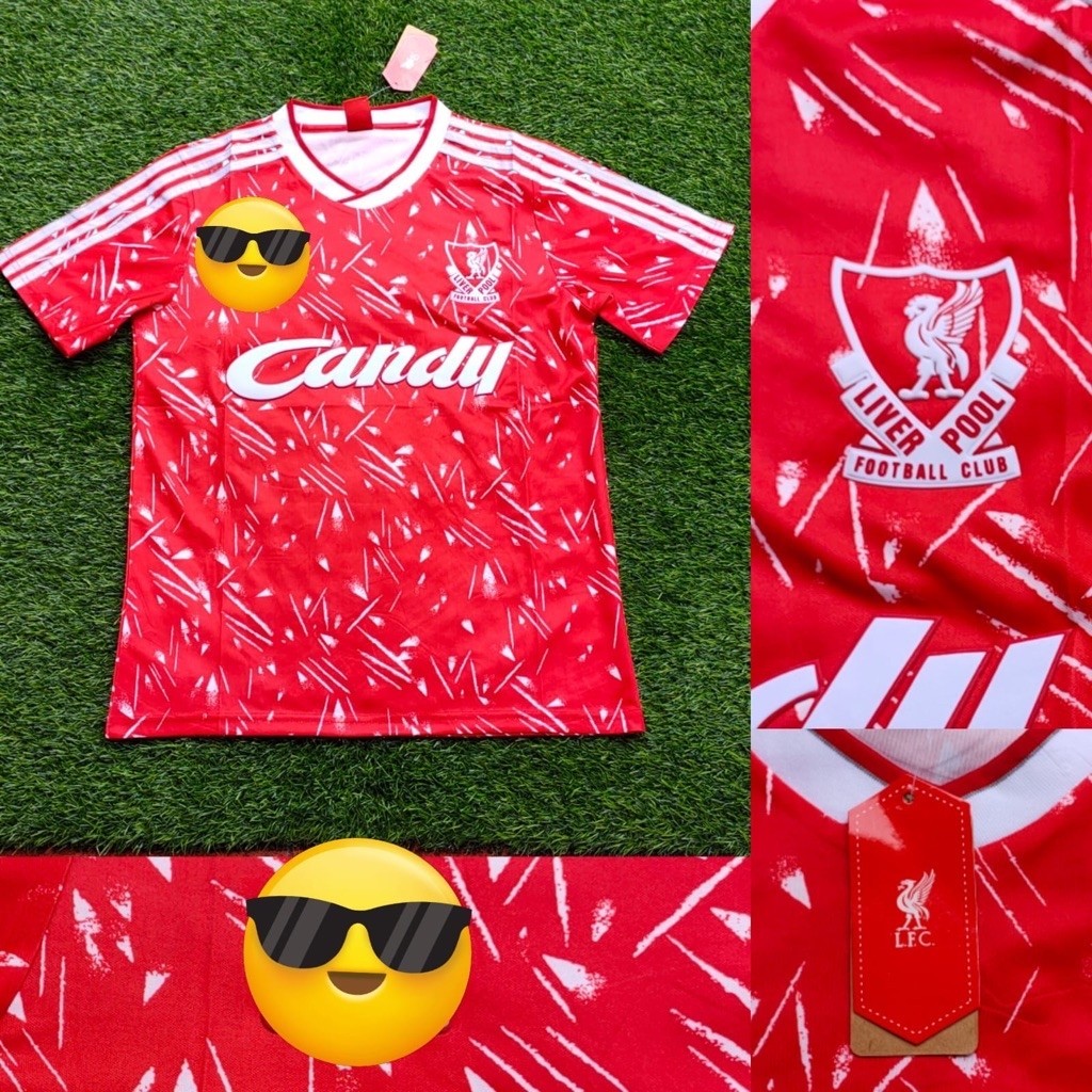 Jersey liverpul retro Candy 1989/1990
