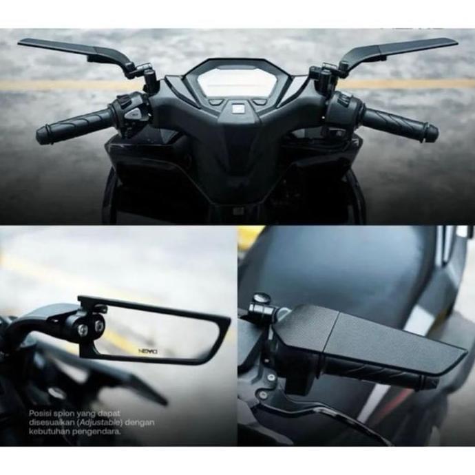 DV303 - Spion Motor Terbaru Spion Winglet Ducati Domino Original Full CNC Anti Karat Spion Winglet V