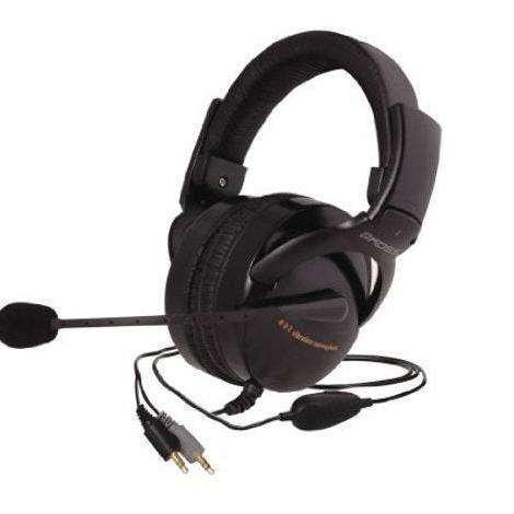 KOSS HQ2 FULL SIZE VIBRAPHONE HEADSET FOR GAMERS BLACK FAS08