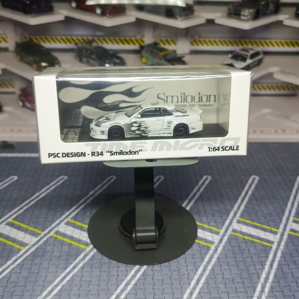 Time Micro 1:64 Nissan Skyline R34 "Smilodon" PSC Design
