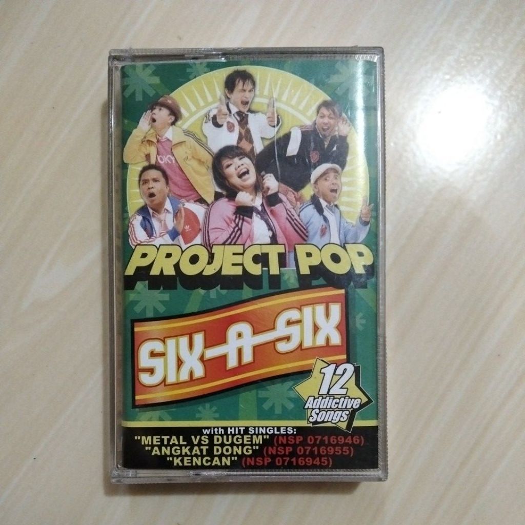 PROJECT POP SIX-A-SIX - 2007 PT. Musica Studio's - Kaset Pita Musik - Bekas Murah Original - C7