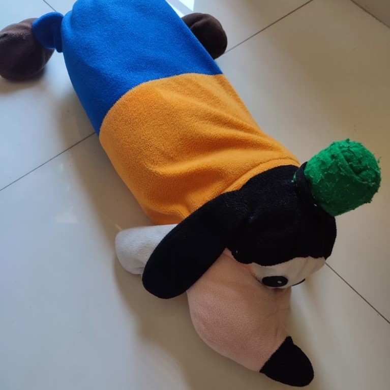 Guling Bantal Boneka Goofie 60cm panjang mainan anak boneka disney preloved