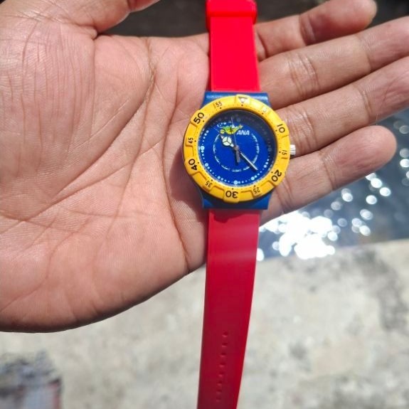 Jam Tangan Vintage Citizen Oxy Diver Aqua Theme Second Original
