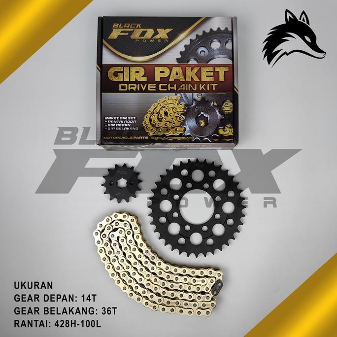 GEAR GIR SET  GIR PAKET ASTREA GRAND LEGENDA ASTREA PRIMA 14T 35T 428H 100L