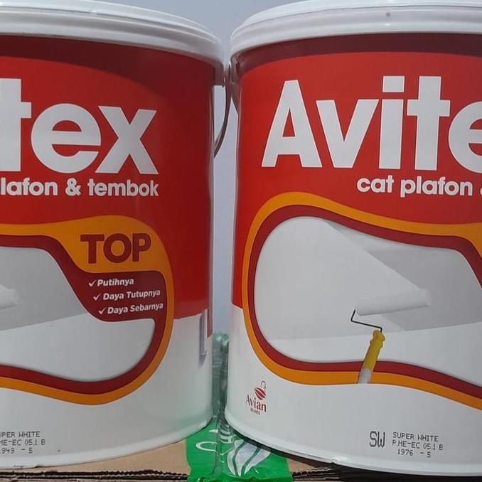 Cat Plafon Dan Tembok Avitex Top Galon
