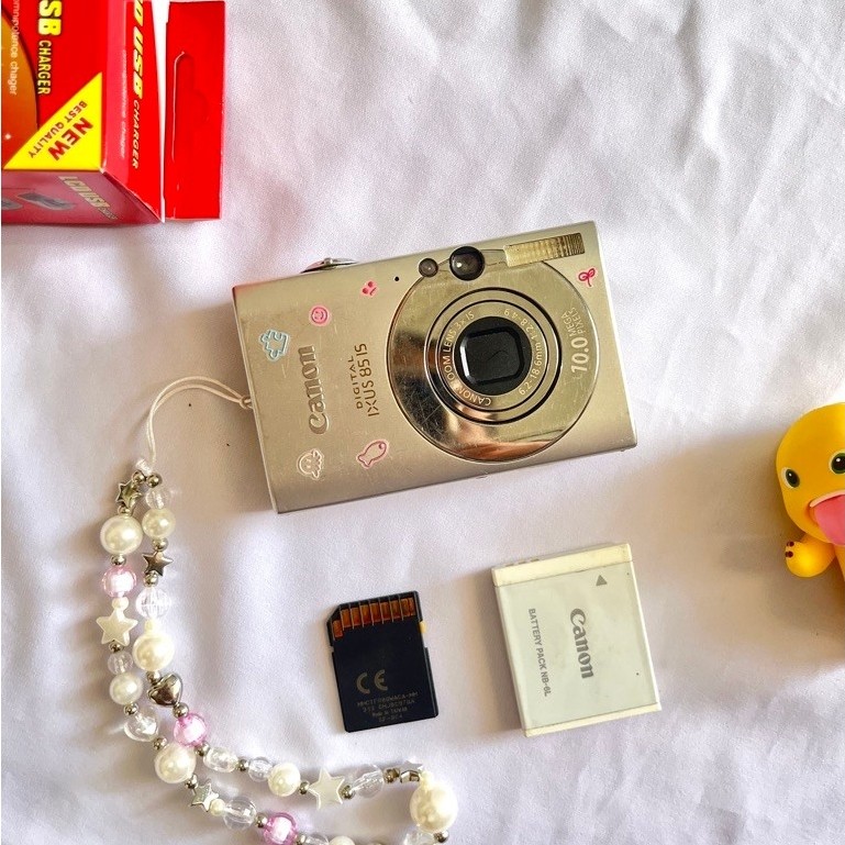 Kamera digicam Canon Ixus 85is Fullset (Raree)