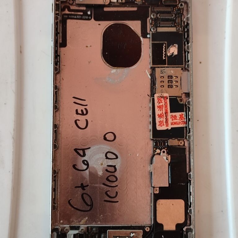 mesin iphone 6 plus 64gb icloud kosong
