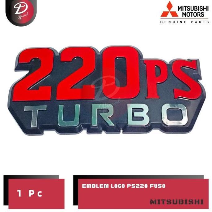 Emblem Logo Ps220 Fuso Mitsubishi Original Asli Ktb Fuso 100% Genuine Parts