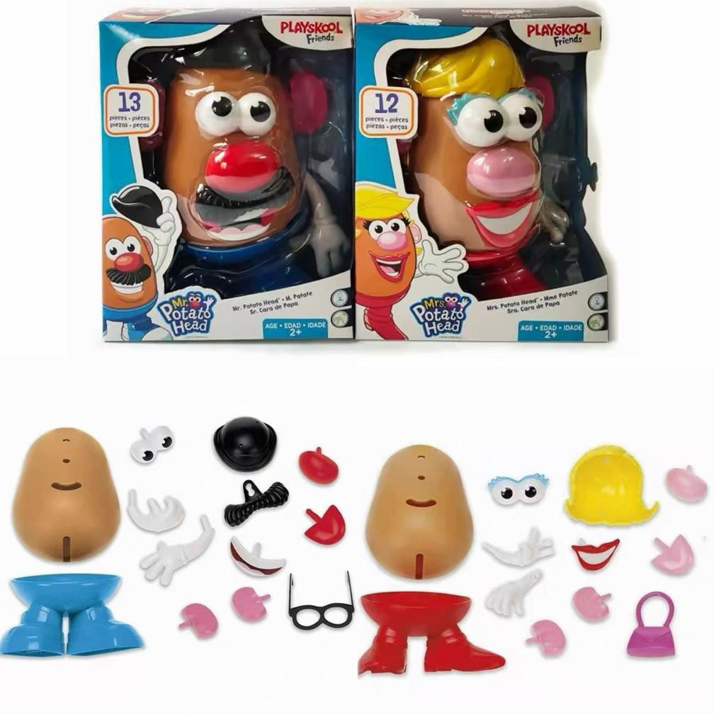 PLAYSKOLL MR POTATO HEAD FIGURINE MAINAN BONGKAR PASANG TOY STORY HEAD FIGURE POTATO HEAD