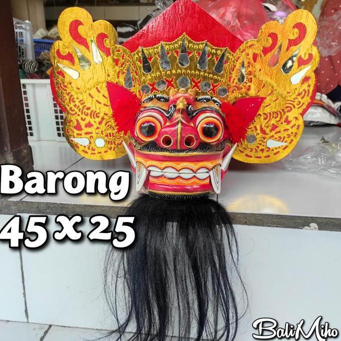 Ready oke] TOPENG BARONG BALI/TAPEL BARONG/BARONG KAYU/MAINAN BARONG/BARONG MACAN