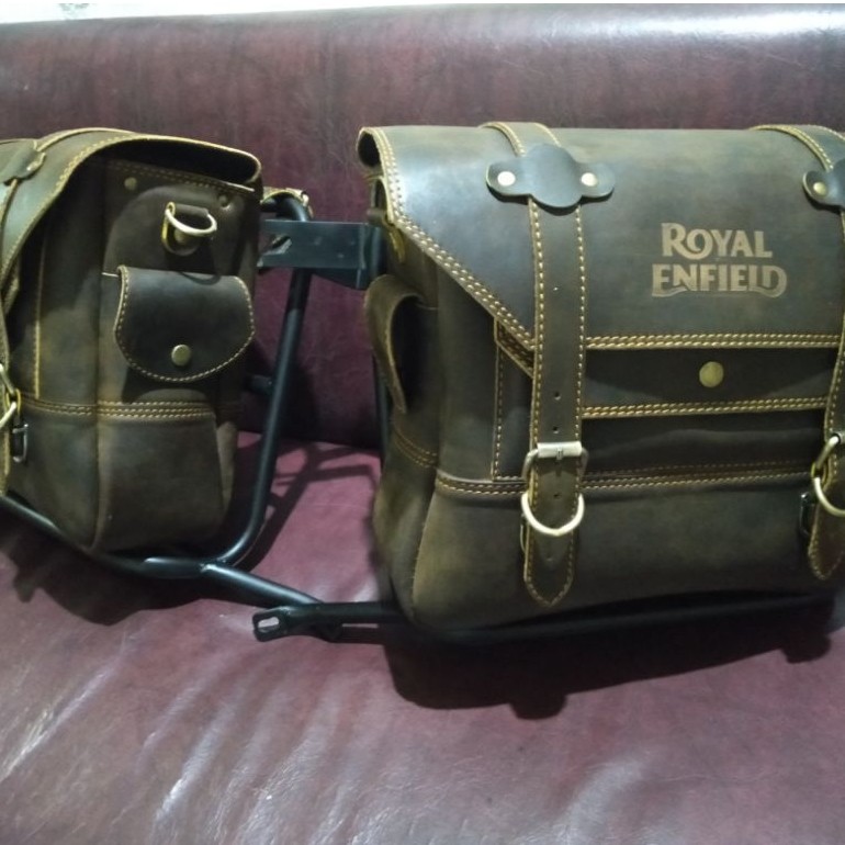Side bag royal enfield custom size,big size