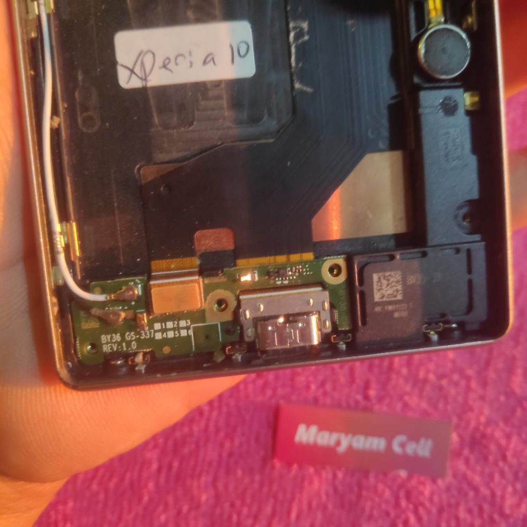 housing xperia 10 backdoor / tutup belakang xperia 10 original copotan / original cabutan