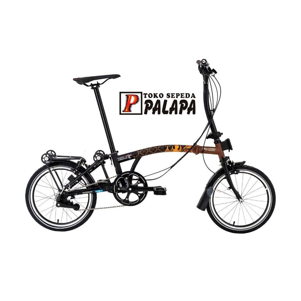 Sepeda Lipat 16 ELEMENT Pikes Gen 2 Central Java Edition Seli Folding Bike