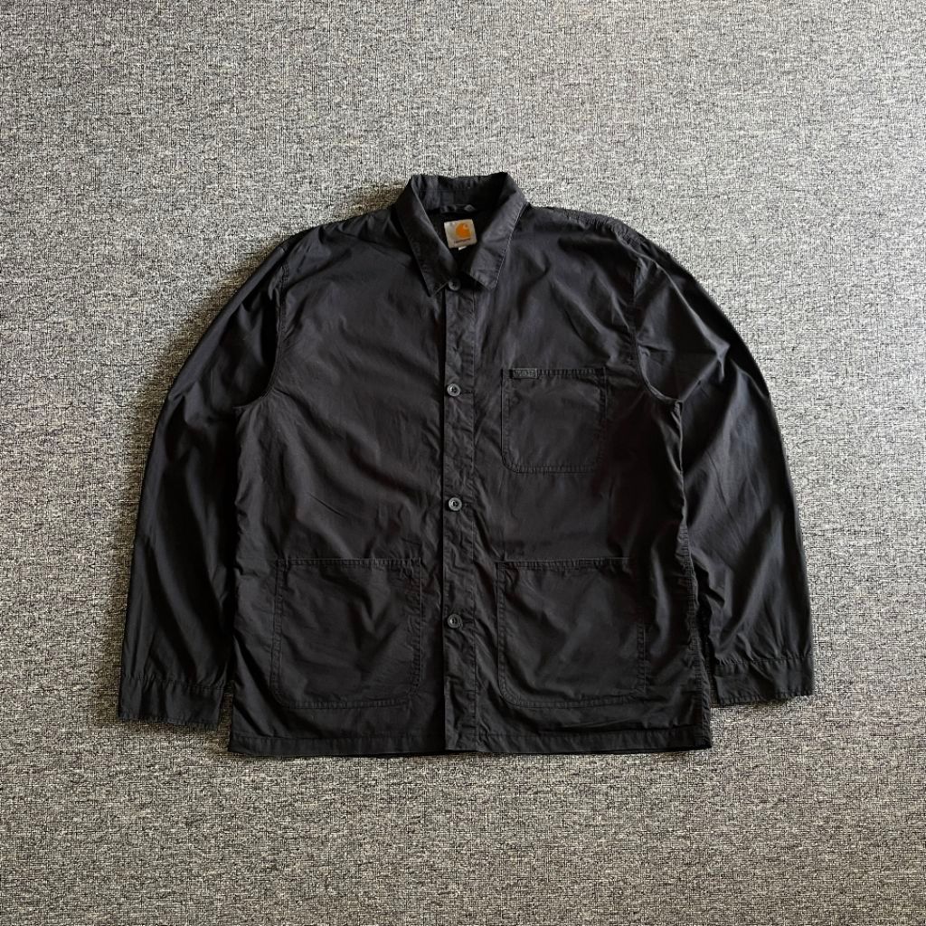 CARHARTT WIP FYNN Lt CHORE JACKET BLACK