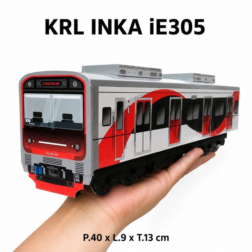 Model Kereta KRL INKA iE305 Commuterline KAI