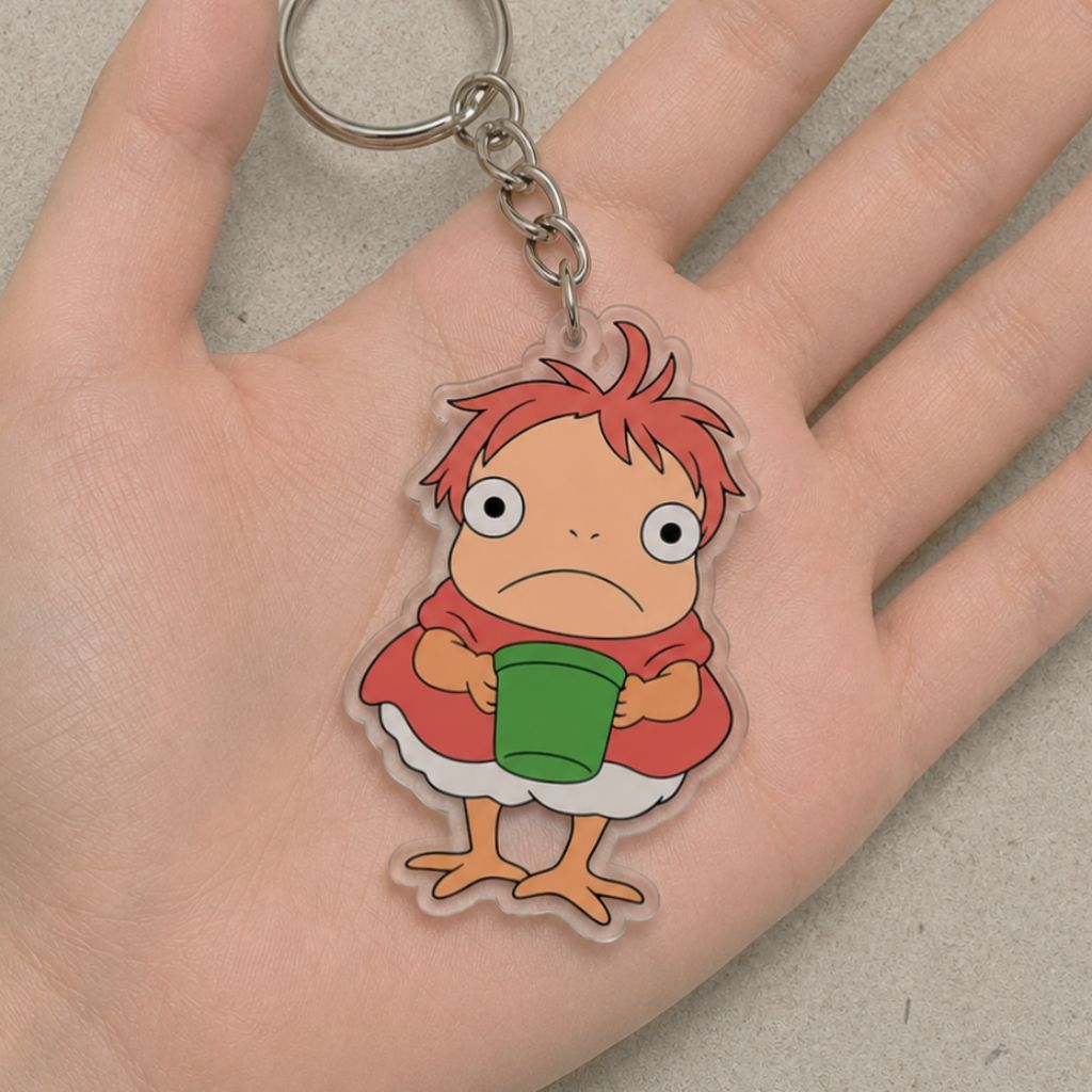 gantungan kunci PONYO ghibli keychain PONYO