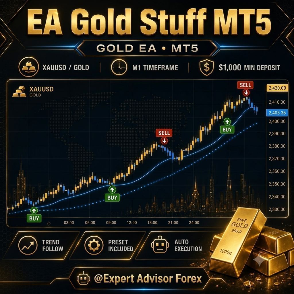 ROBOT TRADING EA GOLD STUFF MT5