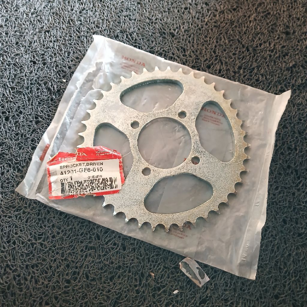 Gir Gear Belakang Uk 248 Honda WIN 100 Original AHM Nos 41201-GF6-010
