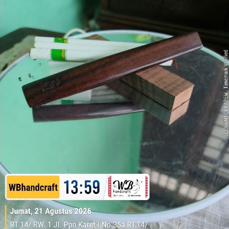 pipa kayu sonokeling homemade
