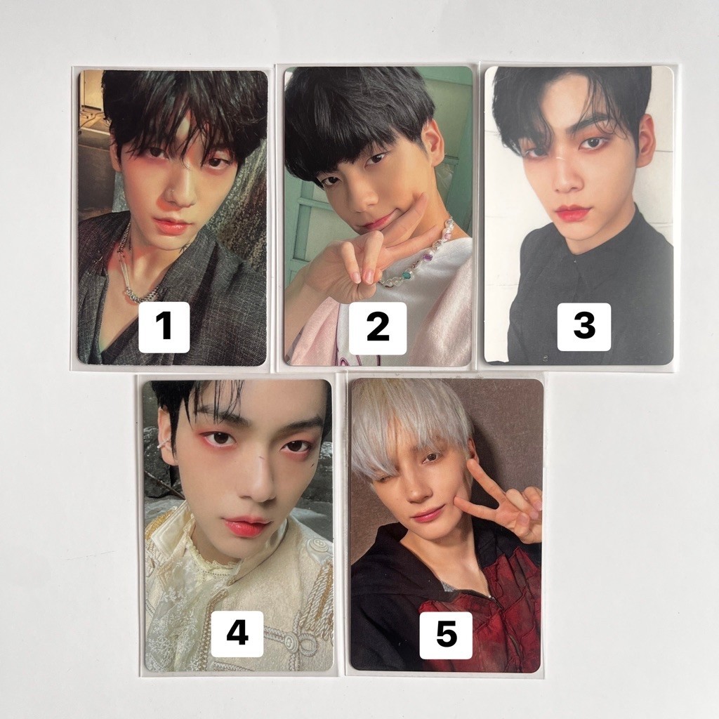 [CLEARANCE SALE] PHOTOCARD PC SOOBIN OFFICIAL THORN HOUR 3 WORLD WEVERSE A DVD ACT TOMORROW ALBUM