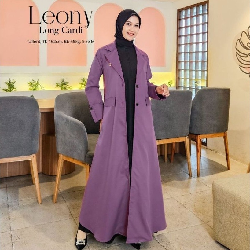LEONY LONG CARDI