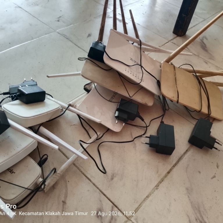 ROUTER TENDA + ADAPTOR BORONGAN HARGA MABOK