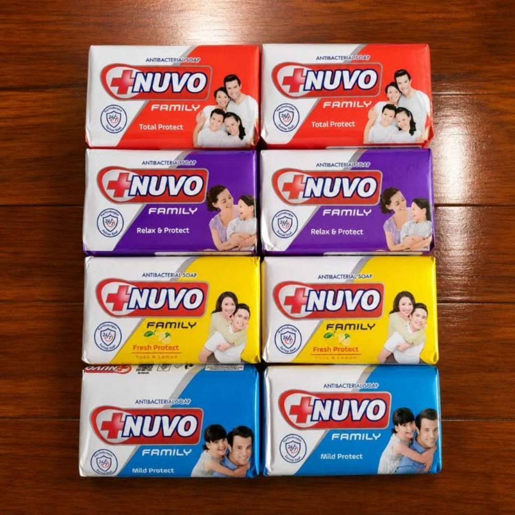 Grosir Sabun Mandi Nuvo 80gr || Sabun Batang Nuvo Wangi Murah