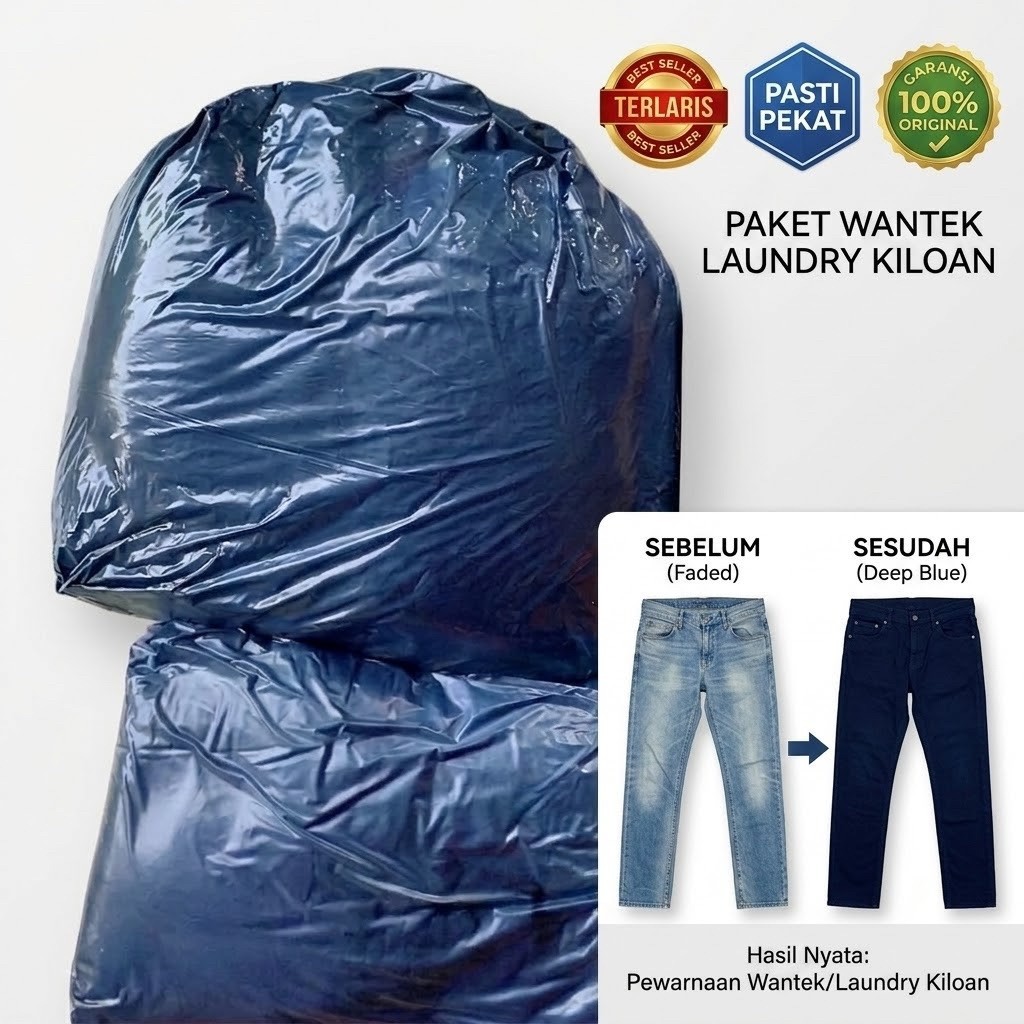 wantex neptol pewarna pakaian serbuk grade A 1kg neptol rebus