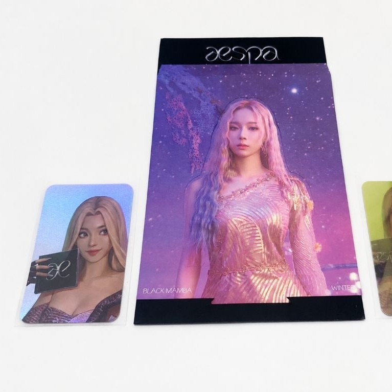 [AESPA] Official Lenticular Photo Card Set Winter
